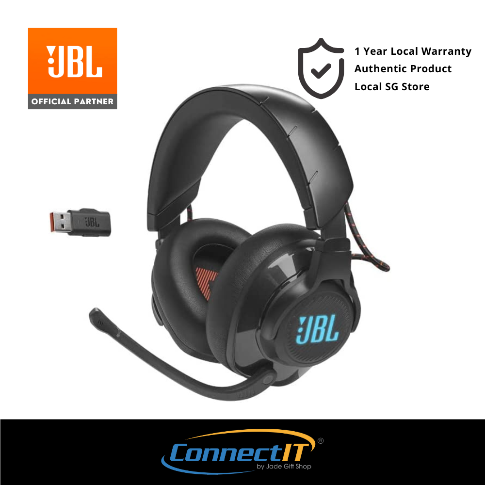 JBL Quantum 610 Light Weight Durable, Voice Focus Flip Up Boom Microphone(1 Year Local Warranty)