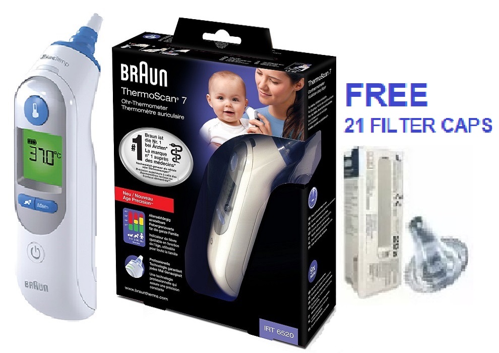 [READY STOCKS] BRAUN - ThermoScan® 7, IRT6520 (DELIVERY WITHIN 1-3 WORKING DAYS)