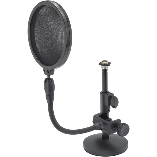 Samson MD2/PS05 Adjustable Mic Stand/Pop Filter Bundle