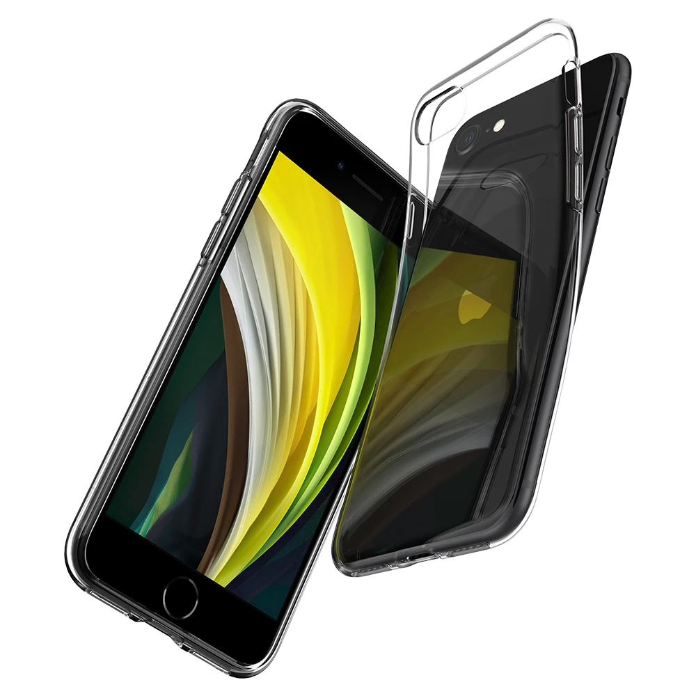 Spigen iPhone SE 2020 Case (4.7 inch) iPhone 8 Case iPhone 7 Case Liquid Crystal 2 with Slim Protection and Premium Clarity Lightweight Material Precise Fit Scratch Defense Drop Protection Casing Cove